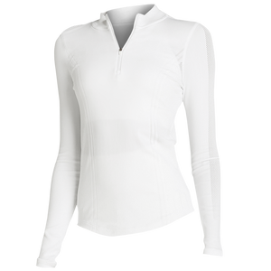 Wilson Women's Pro Seamless 1/2 Zip - White