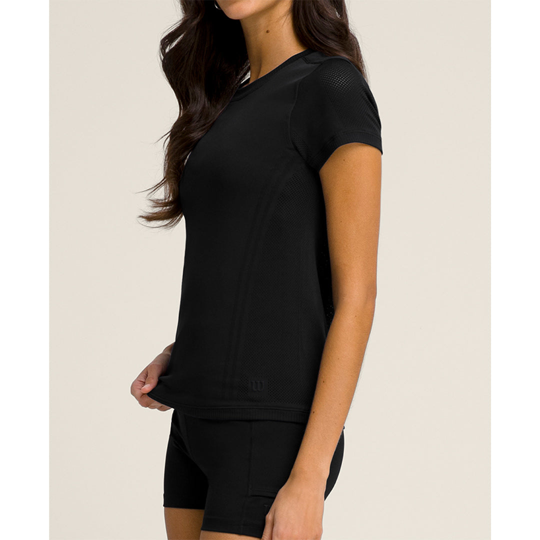Wilson Women's Pro Seamless Tee - Black