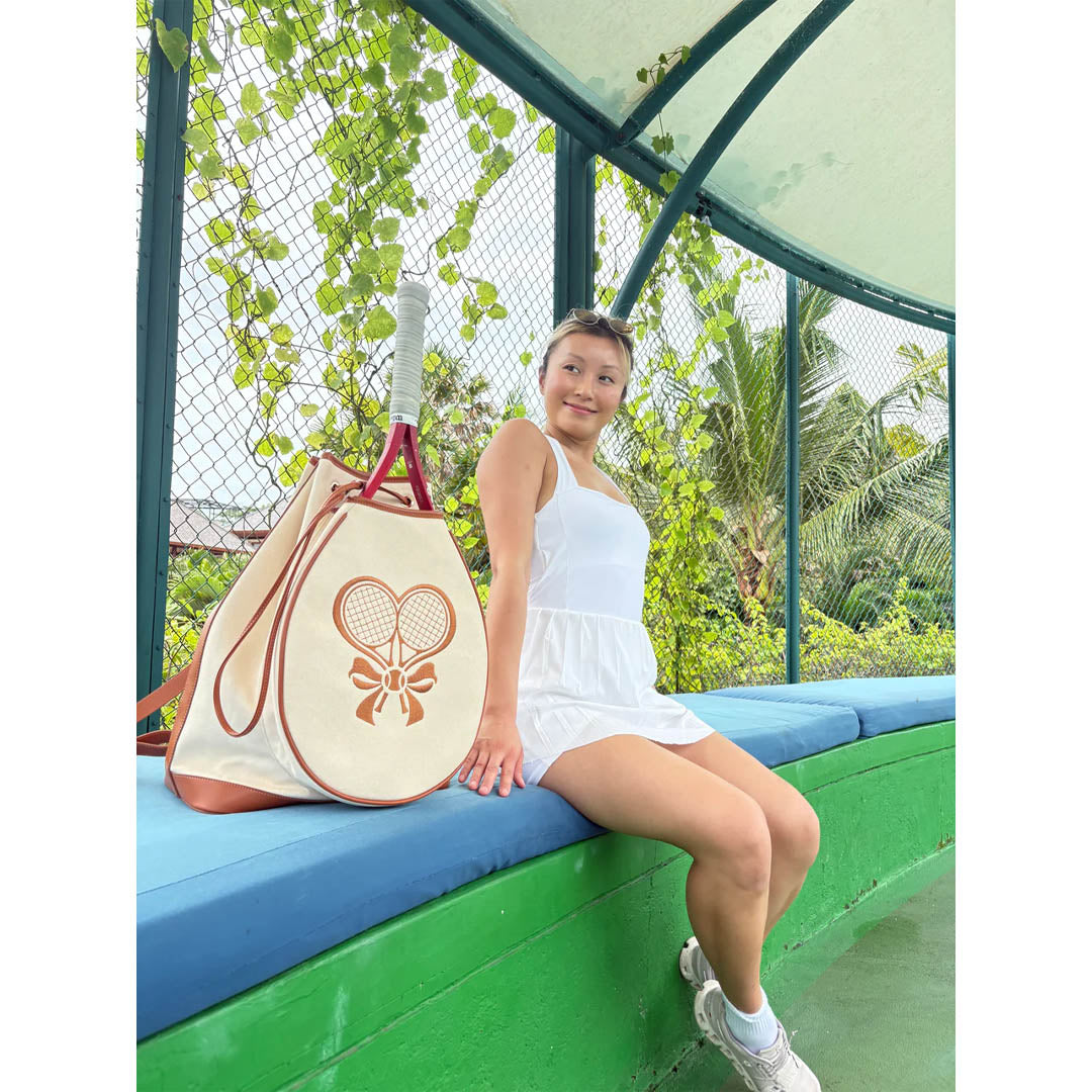Insolette Diana Backpack - Cream/Brown
