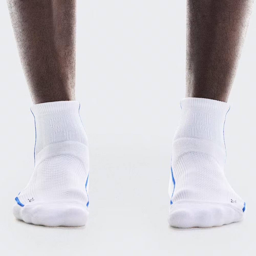 On Court Mid 1 Pack Socks - White/Indigo