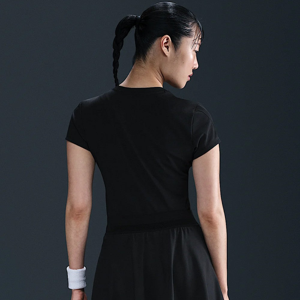 Nike Women's Advantage Short Sleeve - Black