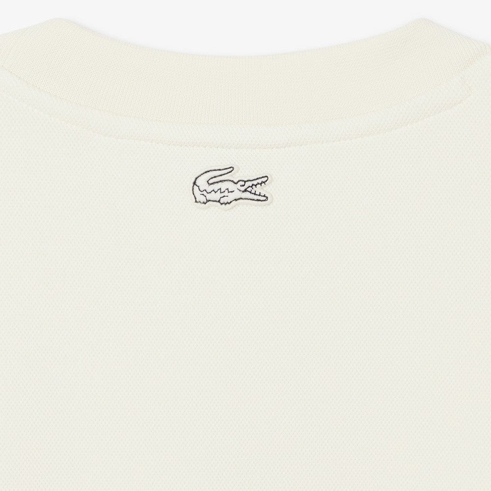 Lacoste Men's Embossed Logo Pique Sweatshirt - Cream