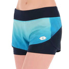 Lotto Women's Top IV Short - Blue Atoll/Navy Blue