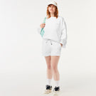 Lacoste Women's Crop Sweatshirt - White