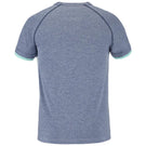 Babolat Men's Play Crew Neck Tee - White/Heather Blue