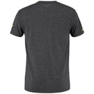 Babolat Men's Aero Cotton Tee - Black Heather/Yellow