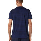 Asics Men's Court Stripe Shirt - Midnight