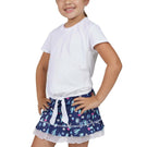 Sofibella Girls UV Colors Short Sleeve Tie Tee - White