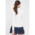 Lija Women's Shine Brighter Angle Longsleeve Top - White/Navy