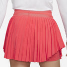 Nike Women's Slam Pleated Skirt - Ember Glow/White