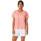 Asics Women's Court Stripe Top - Guava