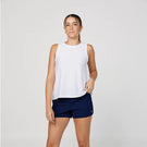 Sofibella Women's UV Staples Tank - White
