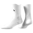 adidas Tennis Cushioned Crew 1 Pack Socks - White