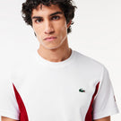 Lacoste Men's Novak Djokovic X Sport Tee - White/Red
