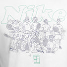 Nike Men's Court Summer Graphic Tee - White