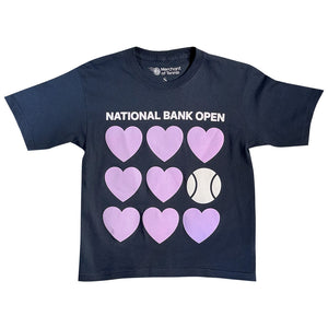 NBO Toronto Junior Hearts Tee - Navy