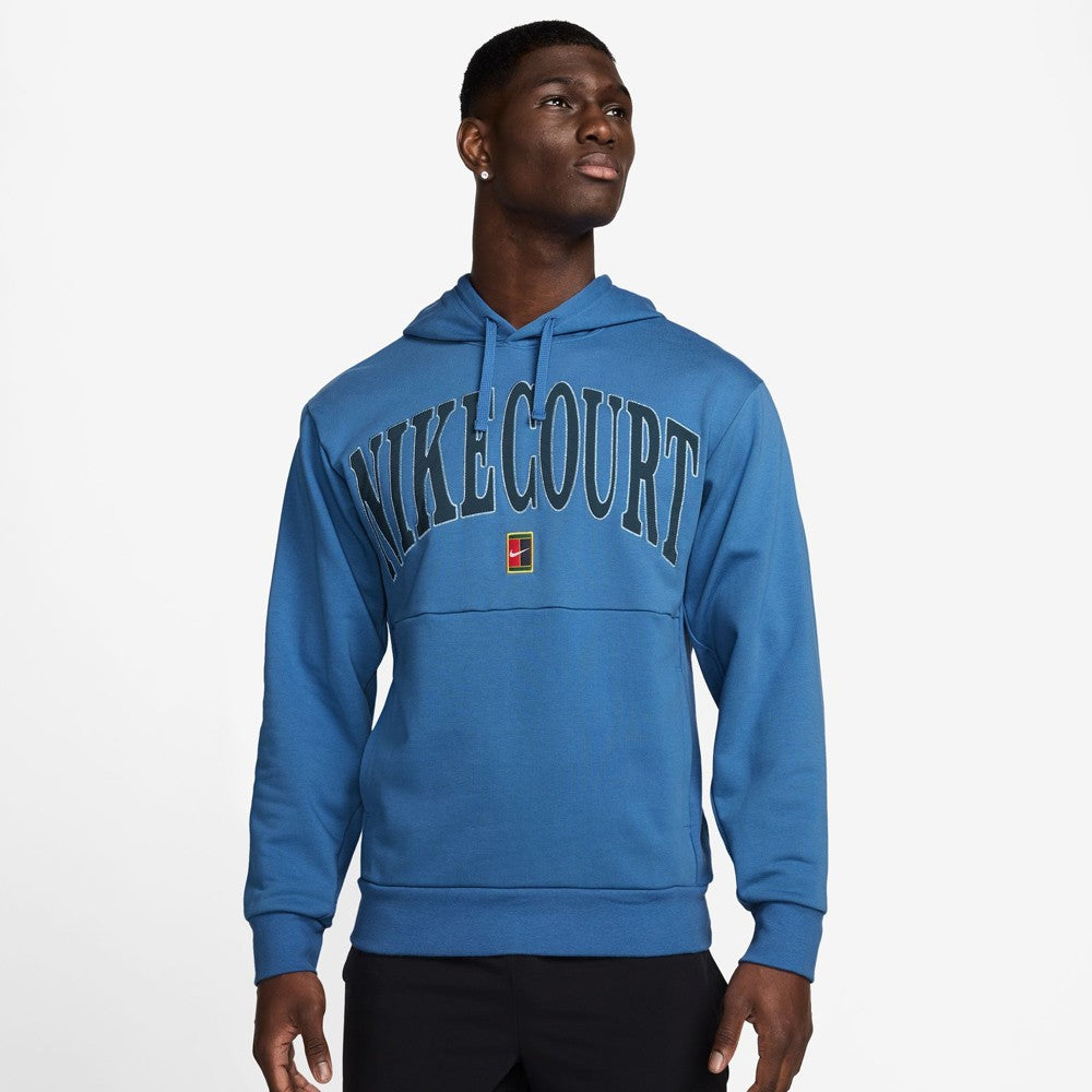 Nike Men's Heritage NikeCourt Hoodie - Star Blue