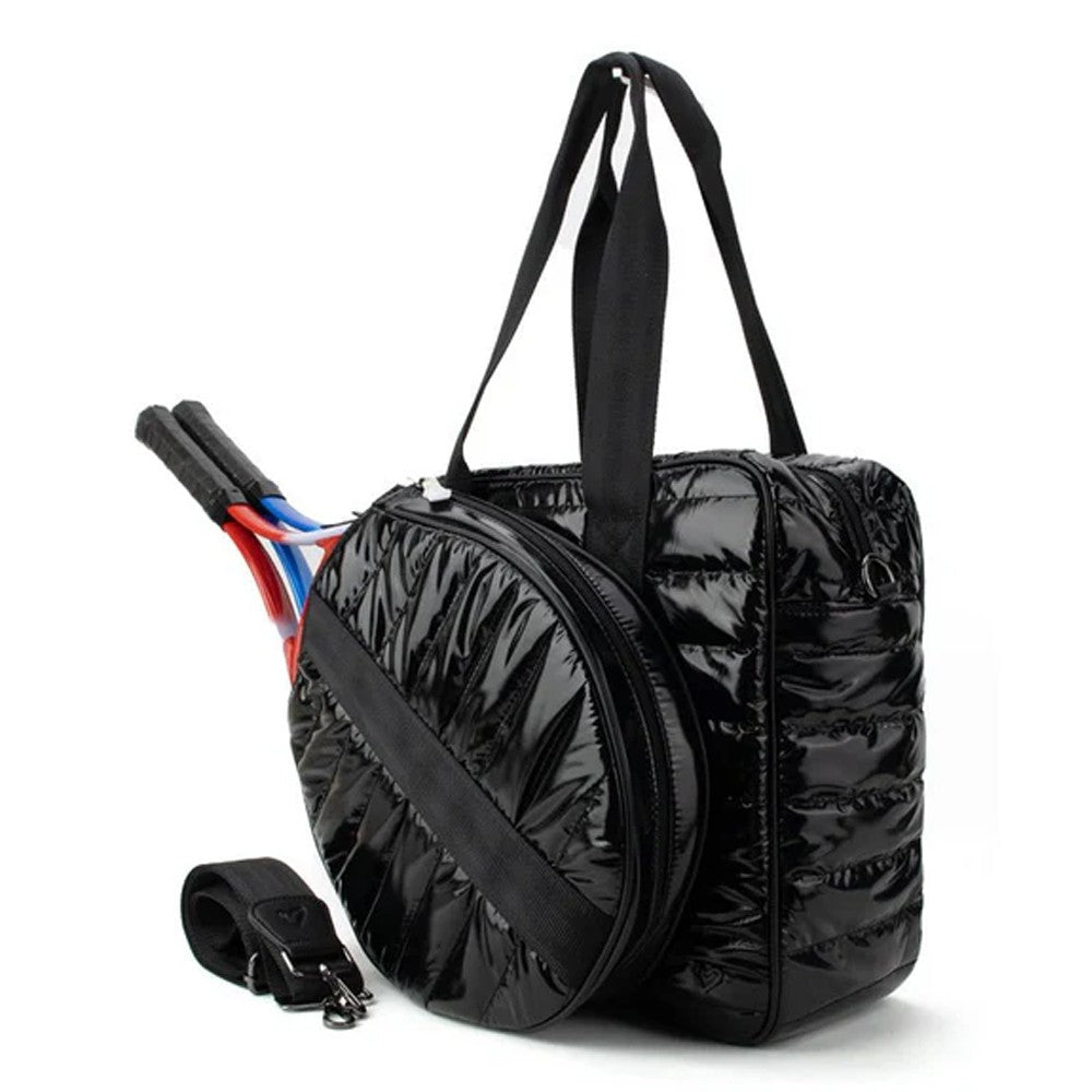 preneLOVE Tennis Puffer Bag - Black Monochromatic
