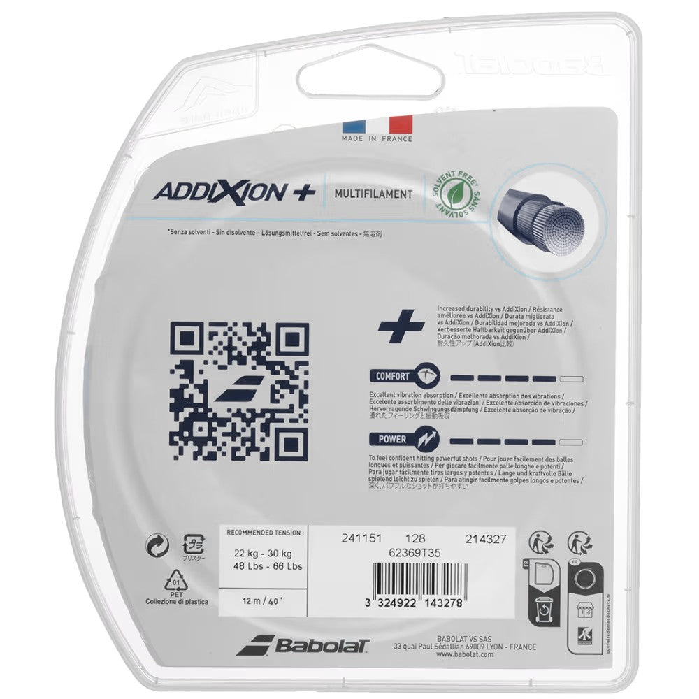 Babolat AddiXion + - String Set