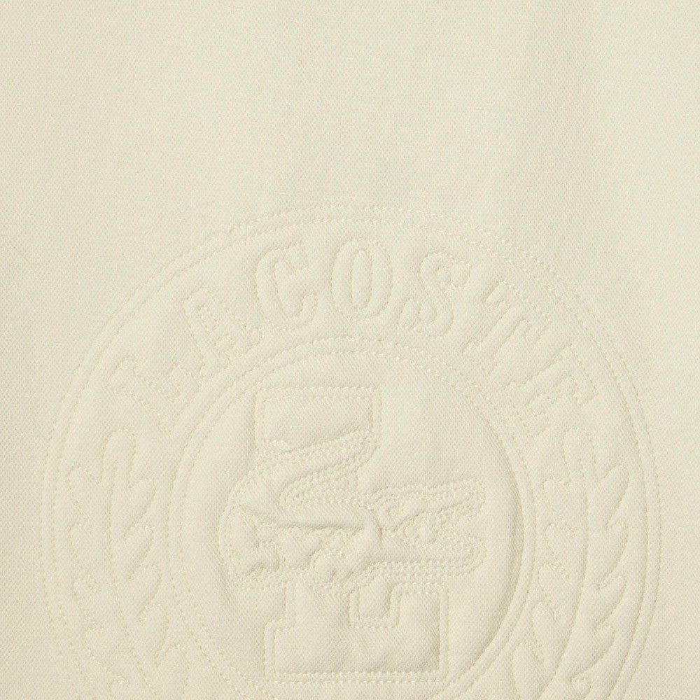 Lacoste Men's Embossed Logo Pique Sweatshirt - Cream