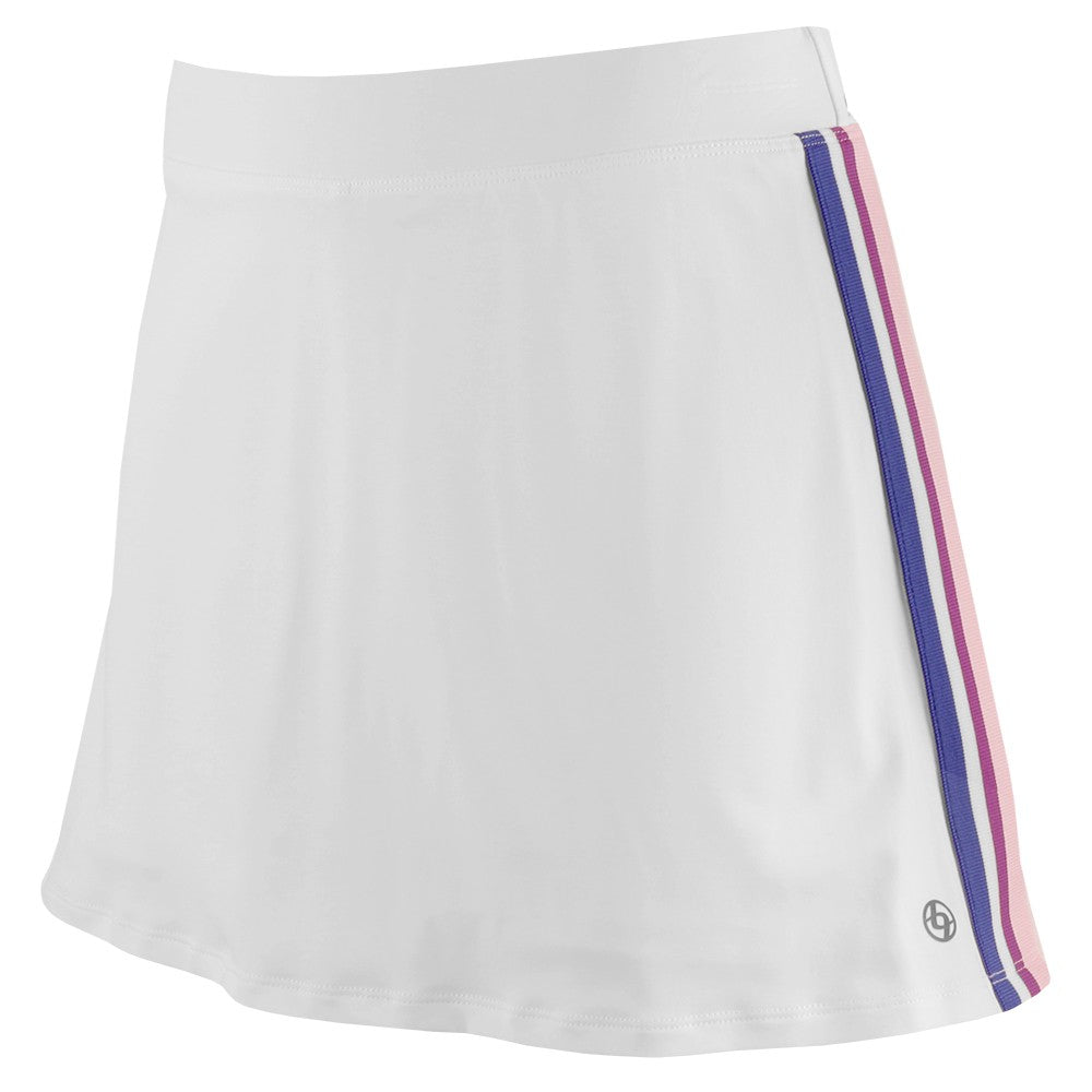 Lija Women's Hot Shot Racer 13" Skort - White/Multi