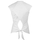 Sofibella Women's Bliss Tie-Back Short Sleeve - White