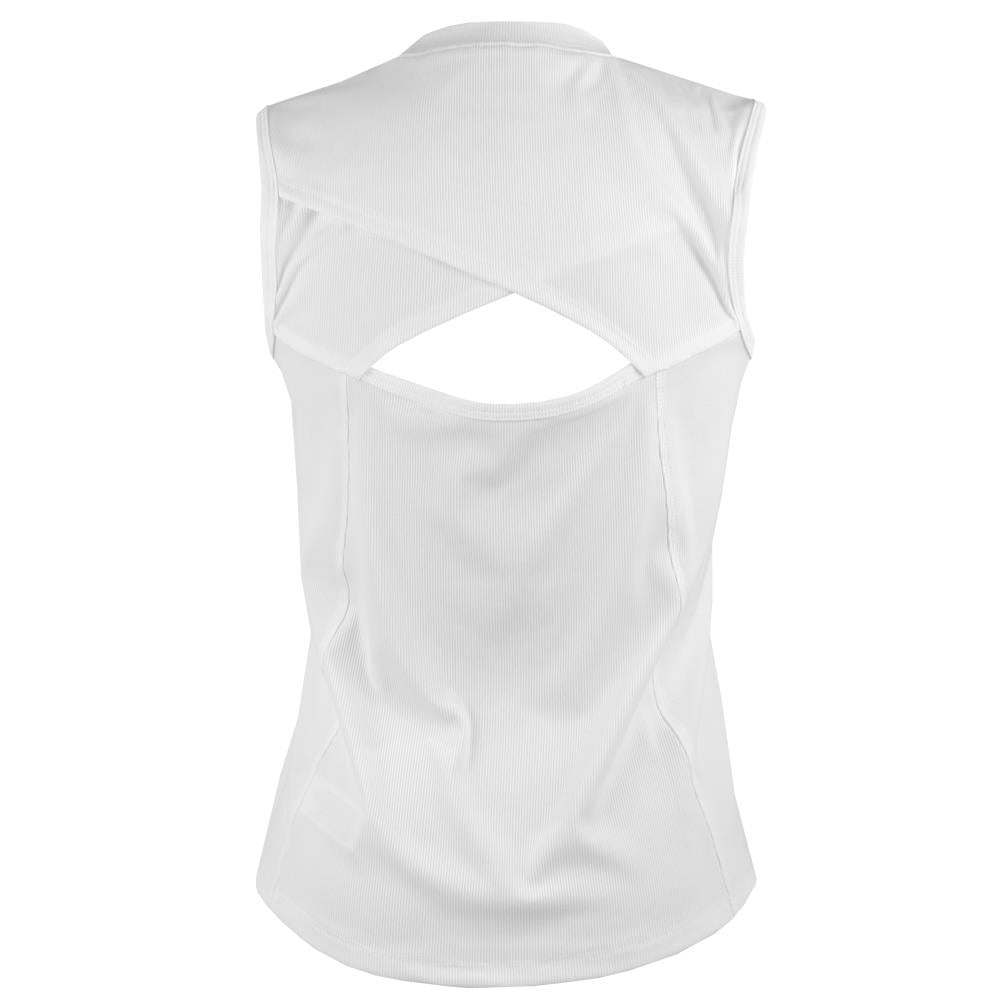 Lija Women's Split Tank - White