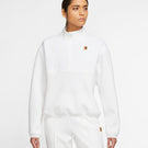 Nike Women's Heritage 1/4 Zip Jacket - White