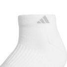 adidas Women's Cushioned Low Cut 3 Pack Socks - White