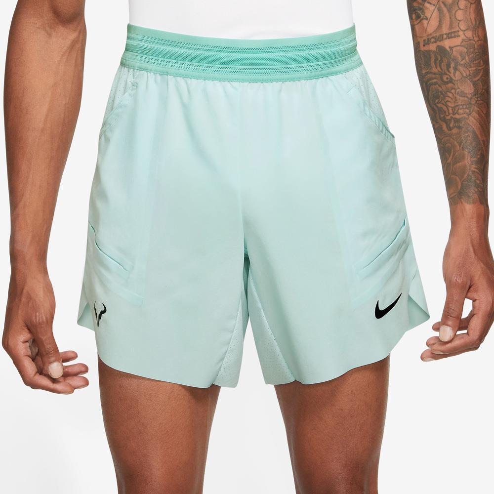 Nike Men's Rafa Advantage 7 Short - Jade Ice/Emerald Rise