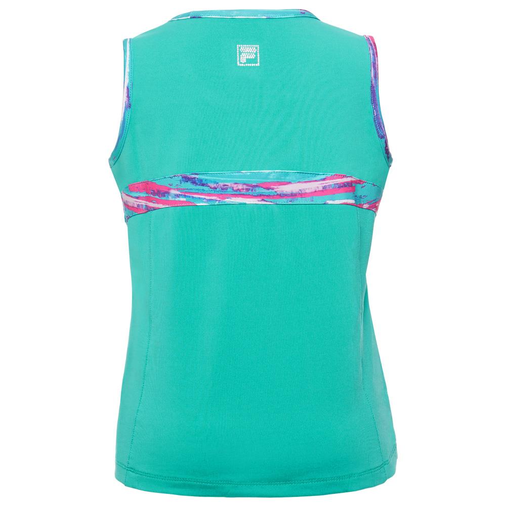 Fila Girl's Blue Wave Tank - Bluebird
