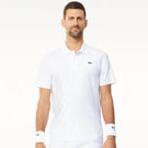 Lacoste Men's Novak Djokovic X Ultra Dry Polo - White