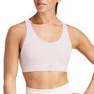 adidas Women's Luxe All Me Bra - Putty Mauve