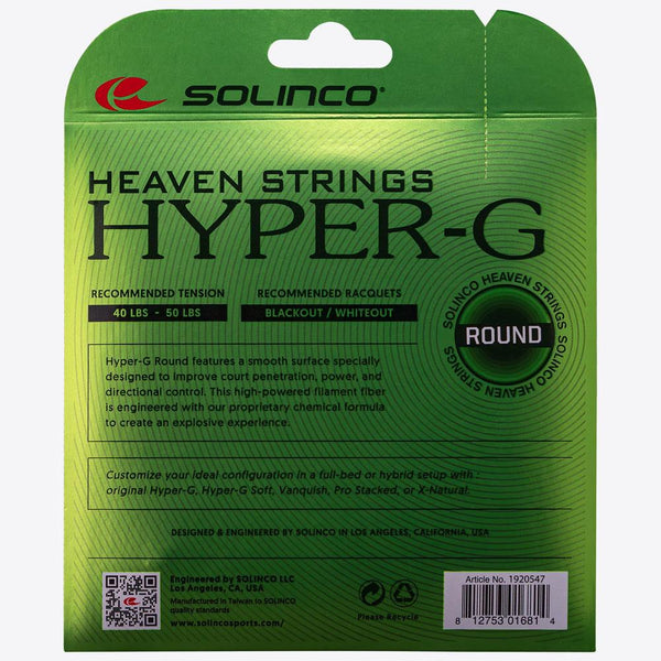 Merchant String Solinco Hyper-G Round - String Set – Merchant of Tennis