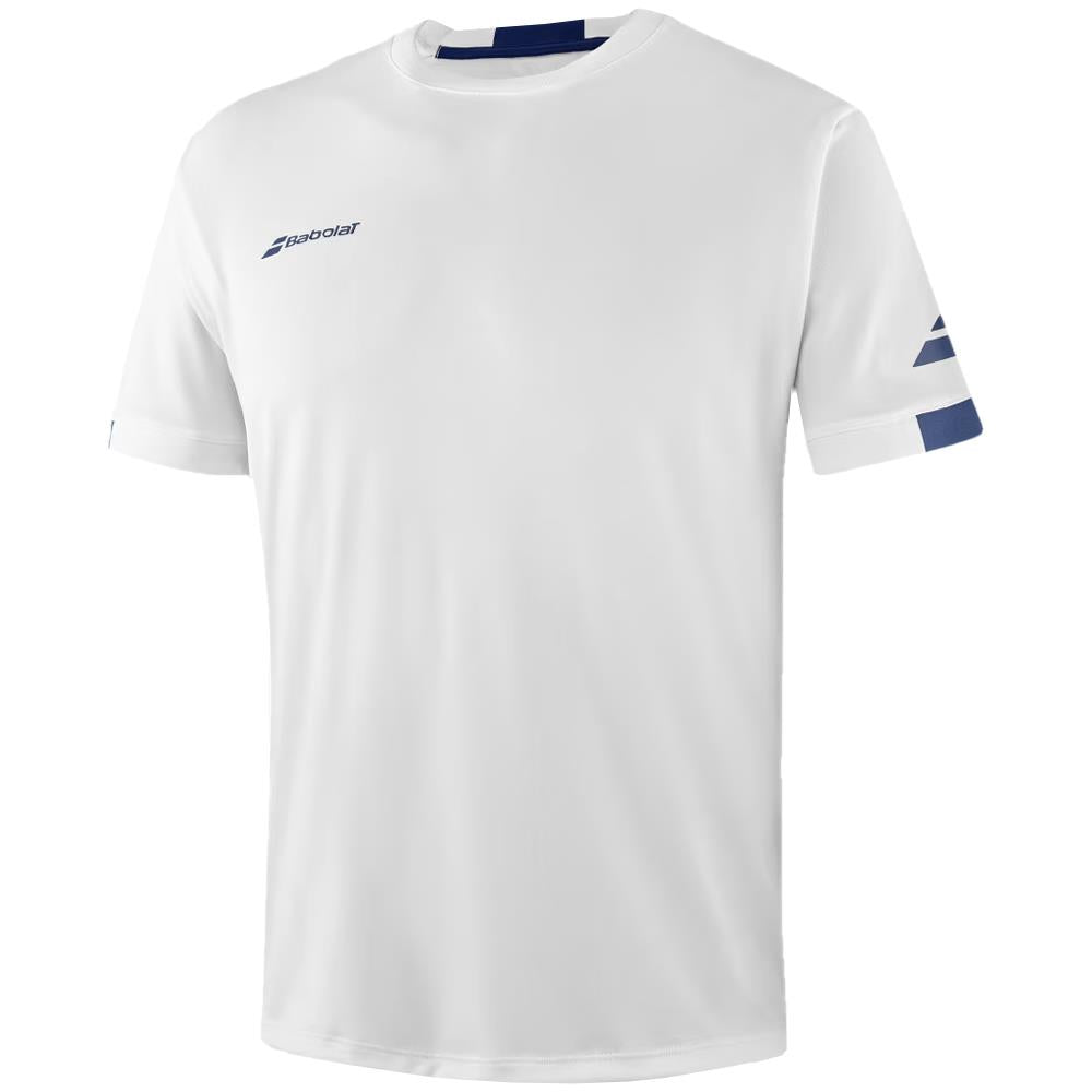Babolat Men's Play Crew Neck Tee - White