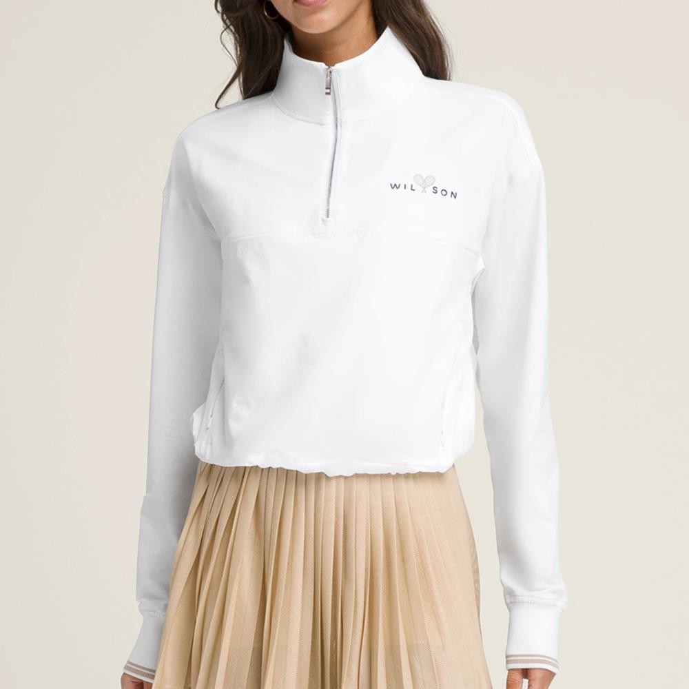 Wilson Women's Davenport Woven Pop Over - Bright White