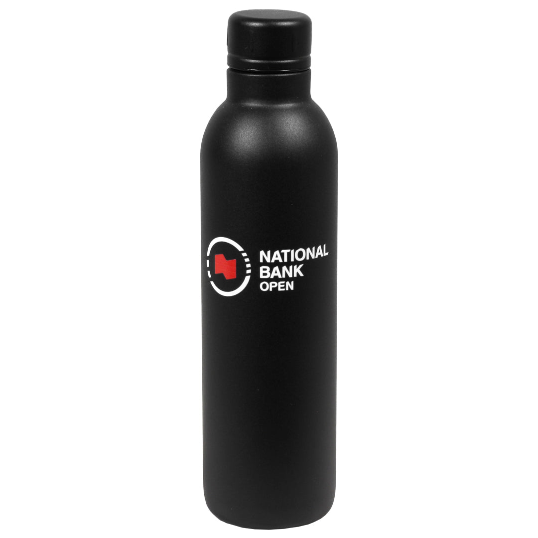 NBO Toronto Metallic Water Bottle - Black