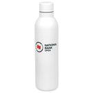 NBO Toronto Metallic Water Bottle - White