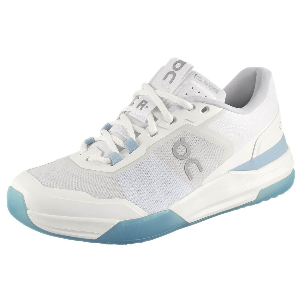 On Women's THE ROGER Advantage Pro - White/Chambray