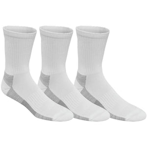 Asics Training Crew Socks - White/Grey