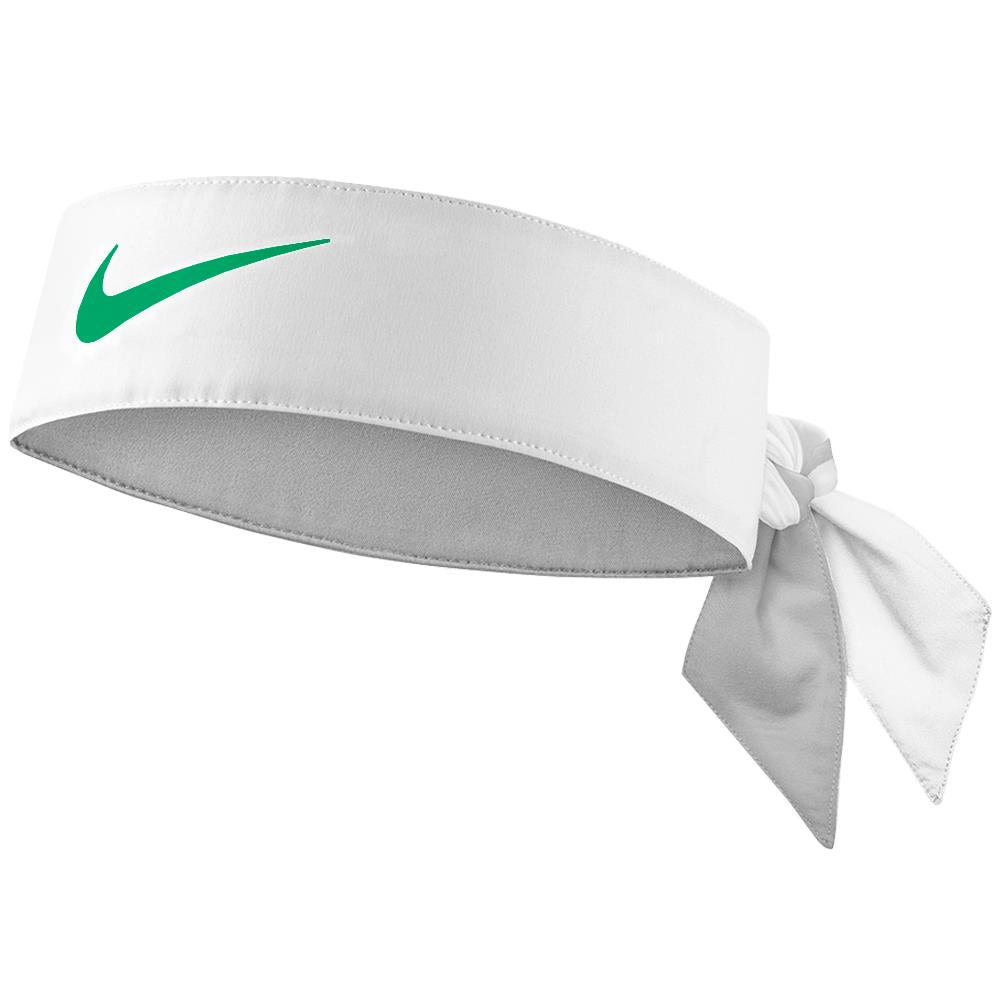 Nike Premier Tennis Head Tie - White/Lucid Green