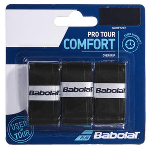 Babolat Pro Tour Overgrip - 3 Pack - Black