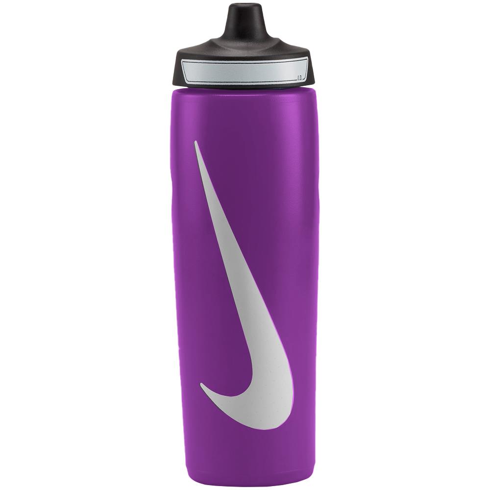 Nike Water Bottle Refuel 18oz - Vivid Purple/White