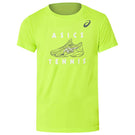 Asics Boys Graphic Tennis Shirt - Hazard Green