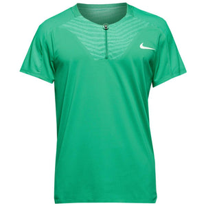 Nike Men's Slam Advantage Polo - Stadium Green/White