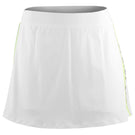 Lija Women's After Glow Racer Skort - White