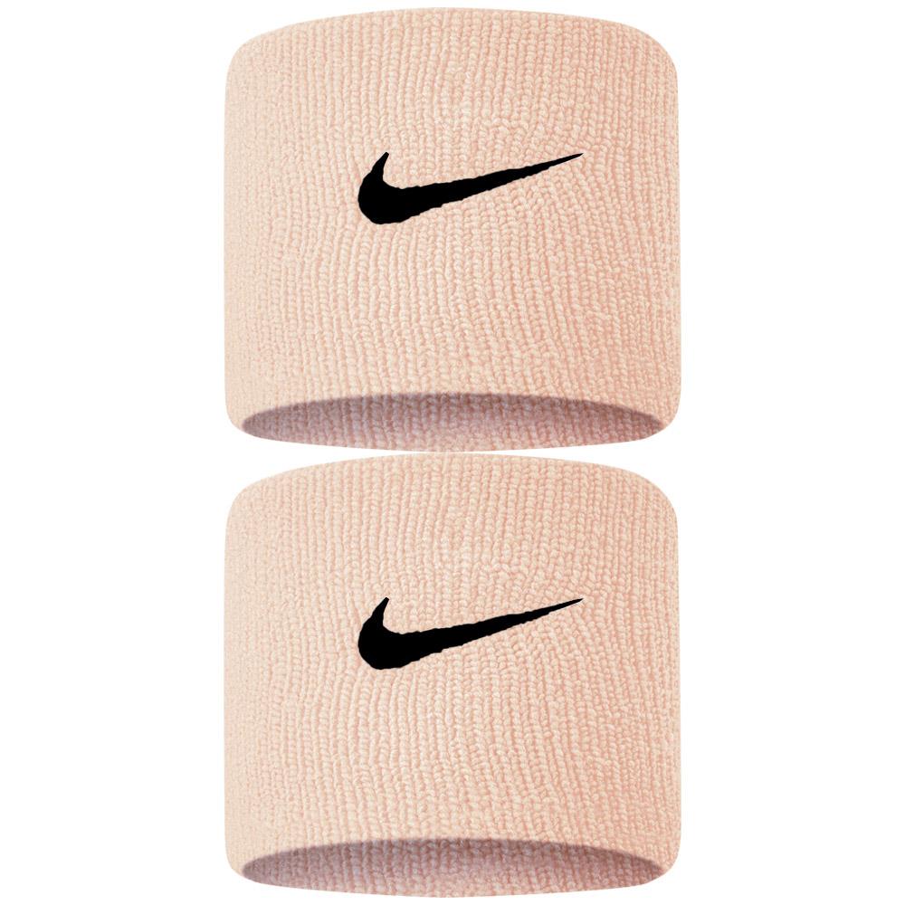 Nike Swoosh Premier DriFit Wristbands - Pale Coral/Black