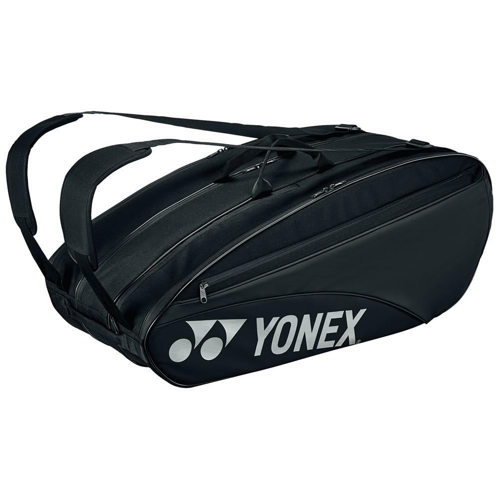 Yonex Team Racquet Bag 9 Pack - Black