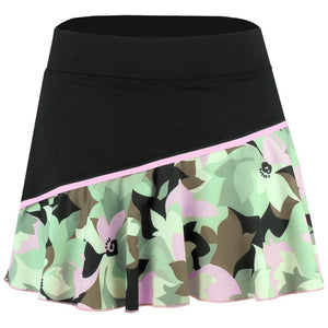 Sofibella Women's UV Colors 13" Skort - Camo Floral