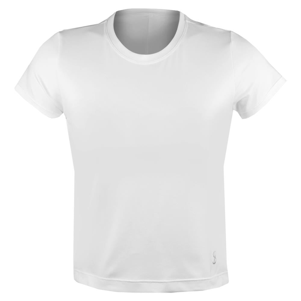 Sofibella Girls Allstars Short Sleeve Top - White